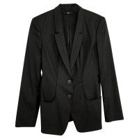 Hugo Boss Blazer aus Wolle in Schwarz