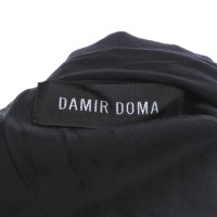 Damir Doma Kleid aus Viskose in Schwarz