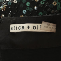 Alice + Olivia Rock mit Pailletten-Besatz