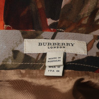 Burberry Aangerimpelde rok gemaakt van zijde