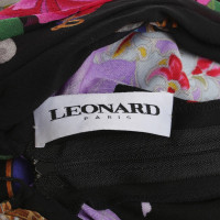Leonard Abito in seta con stampa floreale
