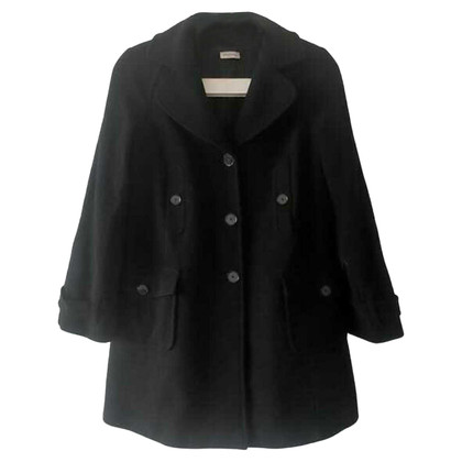 Max & Co Jacke/Mantel aus Wolle in Schwarz