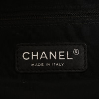 Chanel Shopper aus Leder in Grau