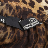Moschino Love Jurk met dierlijk ontwerp