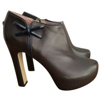 Twin Set Simona Barbieri Ankle boots Leather in Brown
