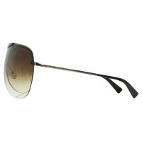 Giorgio Armani Monoshade-Sonnenbrille in Oliv