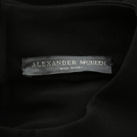 Alexander McQueen Abito di seta in nero