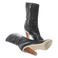 Jil Sander Stiefel aus Leder