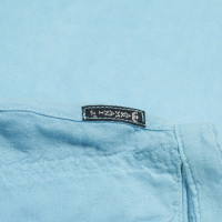 Armani Jeans Paire de Pantalon en Lin en Bleu