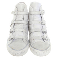 Ash High-top sneaker with buckle details