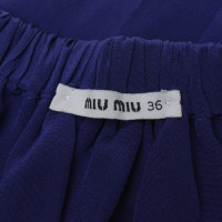 Miu Miu Skirt in Blue