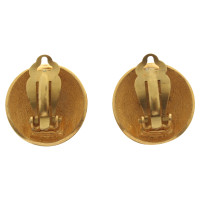 Chanel Old gold colored ear clips
