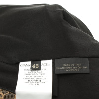 Versace Black blazer with lace