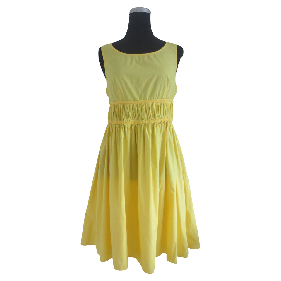 Stefanel robe d'été jaune