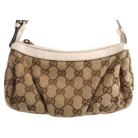 Gucci Clutch bag fabric and leather