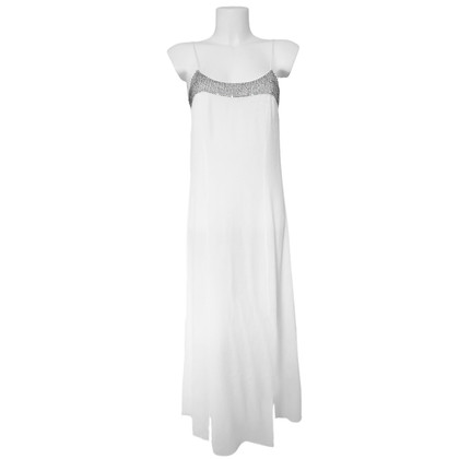 Armani Exchange Kleid aus Viskose in Weiß