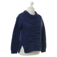 Schumacher Blue knit pullover