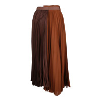 Sacai Skirt Wool in Brown