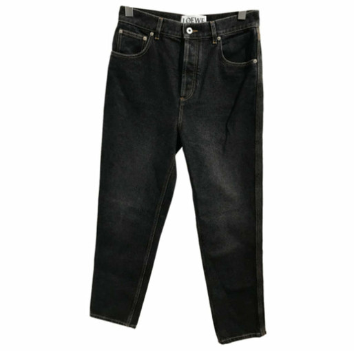 LOEWE Damen Jeans aus Baumwolle in Blau Größe: FR 40