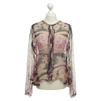 Emilio Pucci Silk blouse with patterns
