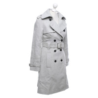 Karen Millen Jacke/Mantel aus Wolle in Grau