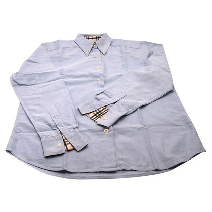 Burberry Top Cotton in Grey