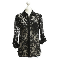 Diane Von Furstenberg Lace blouse in zwart