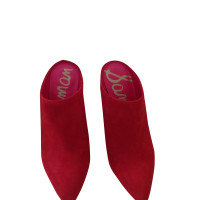 Sam Edelman Sandalen aus Wildleder in Rot