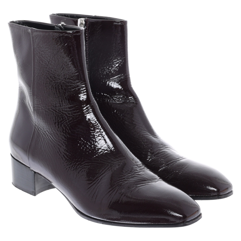 Aeyde Ankle boots Leather in Bordeaux