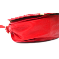 Chloé Umhängetasche aus Leder in Rot