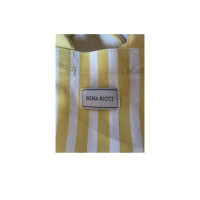 Nina Ricci Handtasche aus Baumwolle in Gelb