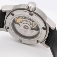 Oris Armbanduhr aus Stahl in Schwarz