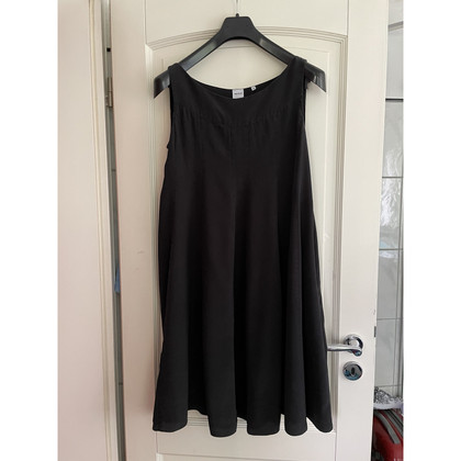 Aspesi Kleid aus Seide in Schwarz