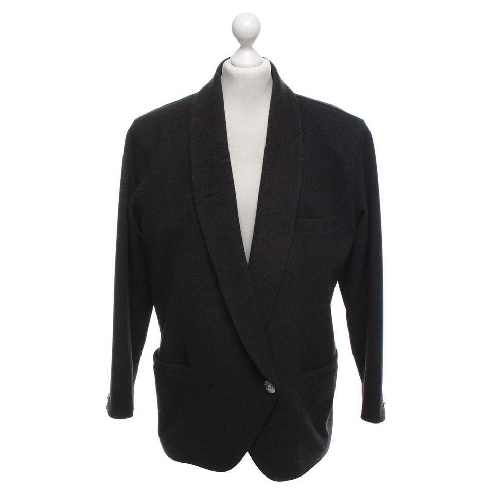 Gianni Versace Short coat in grey