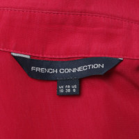 French Connection blouse longue en rouge