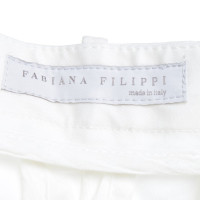 Fabiana Filippi pantaloncini color crema