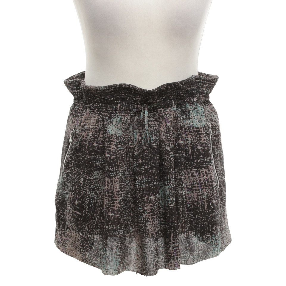 Iro Mini skirt with pattern