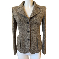 Miu Miu Jacket/Coat Wool in Brown