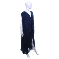 Lala Berlin Silk dress in dark blue