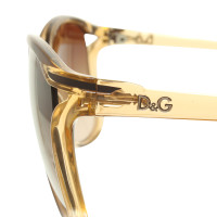 D&G Sonnenbrille in Braun