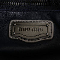 Miu Miu Handtasche in grau