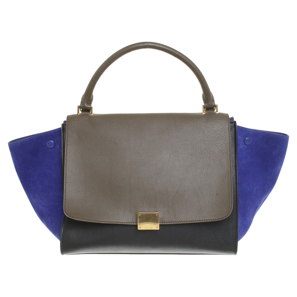 Céline Trapeze Bag Leer