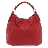 Bogner Handtasche aus Leder in Rot