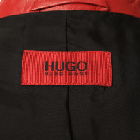 Hugo Boss Veste en cuir multicolore