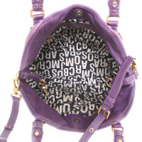 Marc By Marc Jacobs Handtasche aus Leder in Violett