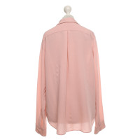 Iris Von Arnim Zijden blouse in roze