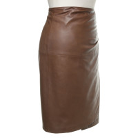 Pauw leather skirt