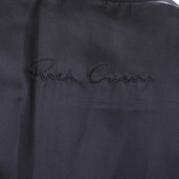 Rick Owens Lunga giacca in nero