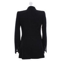 Rick Owens Long-Blazer in Schwarz