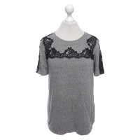 Rebecca Taylor Top Jersey in Grey